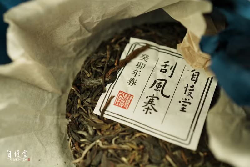 自慢堂 鳳凰窩 / 刮風寨 / 蜜蜂寨 生普 普洱茶餅
