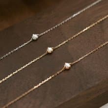 | AURA經典手鍊 | 18K金 鑽石輕珠寶//聖誕禮物