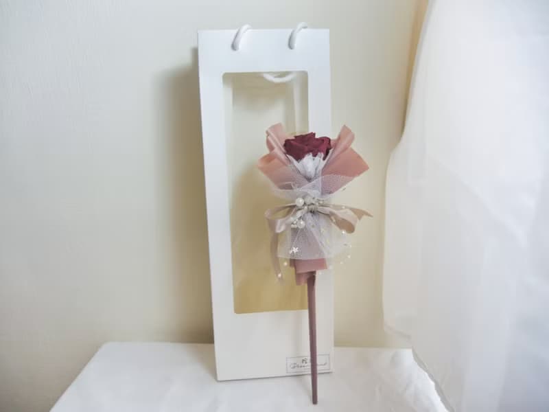 (多色可選)仙女棒花束 永生玫瑰花 情人節玫瑰花 玫瑰花束