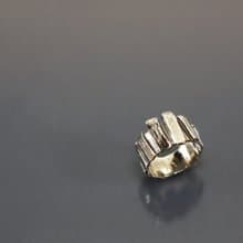 質感系列-長塊設計925銀戒