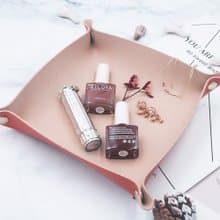 質感家飾Deco | 北歐風格皮革飾品收納盤 (4色)