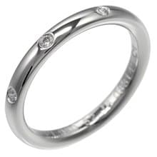 【日本直送】 Van Cleef & Arpels リング アンフィニ エトワール 11.5号 Pt950プラチナ 3Pダイヤ 約5g 【中古】