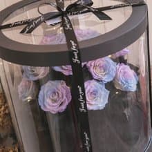 巨型抱抱桶/小香風永生花桶/永生花抱抱桶/情人節驚喜/生日禮物
