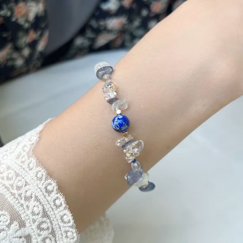 【生命靈數6】青金石創作手鍊