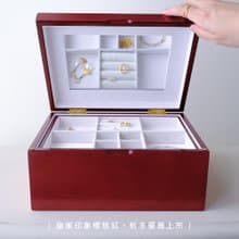 【Ms. box 箱子小姐】英國風格櫻桃木飾品盒/珠寶盒/收納盒