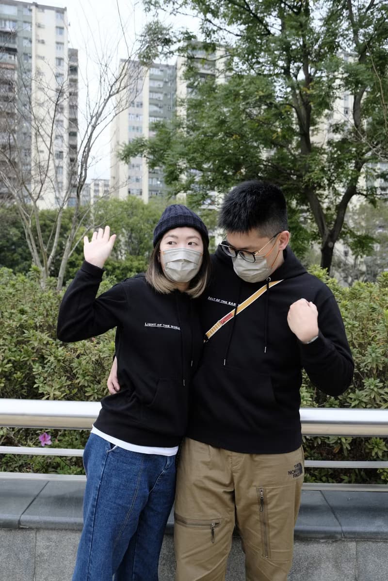 世上的鹽 / 世上的光 | 刺繡中性長袖棉衛衣