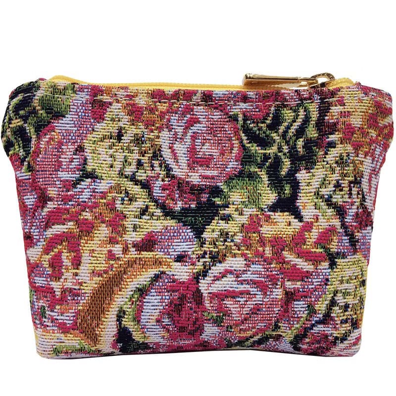 零錢包  收納 / 防潑水 平織緹花 躲貓貓