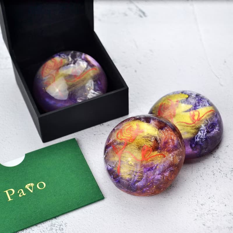 【紅線月老】浪漫紫色愛情守護石 | Patronus Stones