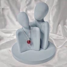 天然紅寶石項鍊