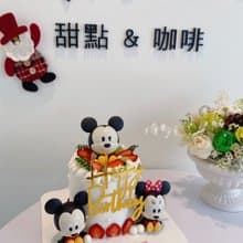 米奇 公仔玩偶蛋糕 公仔蛋糕 米奇公仔蛋糕 迪士尼公仔 鑠咖啡