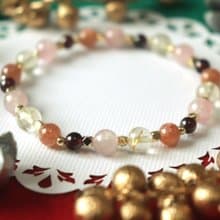 聖誕禮物-粉晶-石榴石-金太陽-金髮晶-招財-開運