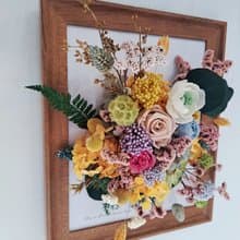 永生花壁飾/桌框