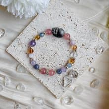 年綸 銀耀石貔貅水晶 吧14K包金 開運手鍊 招財 暴富必備款 黃水