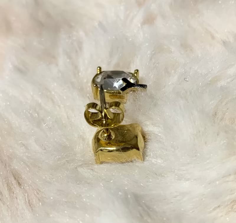 vintage 德產 精緻小巧耳飾