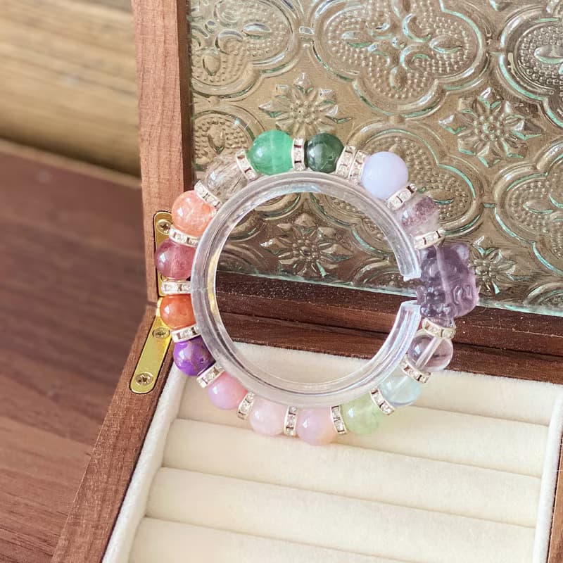 Amelia Jewelry丨多寶水晶與她的多重寓意丨天然多寶水晶原創手鍊