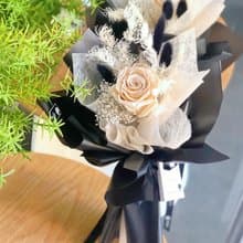 可寄台灣 香奈風  單枝 玫瑰花 保鮮花束 永生花束 不凋花束