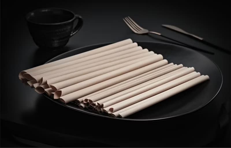 台灣茶吸管 環保吸管 自然分解吸管-Taiwan Tea Fiber Straw