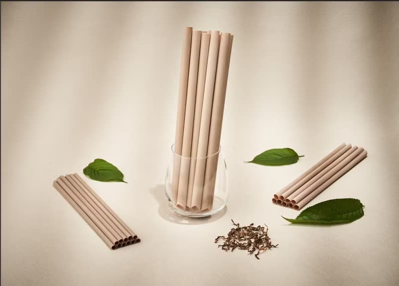 台灣茶吸管 環保吸管 自然分解吸管-Taiwan Tea Fiber Straw