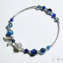 藍境覺醒-藍晶石.魔鬼海藍寶 設計款手鍊