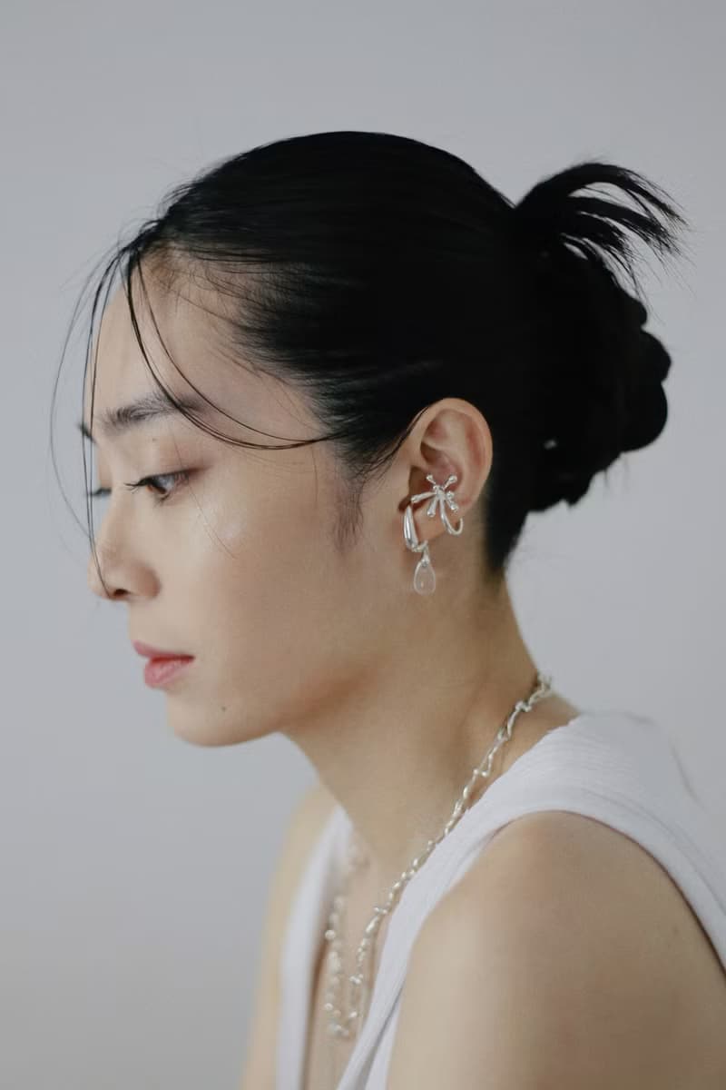 ship waves Ear Cuff 船浪耳骨夾
