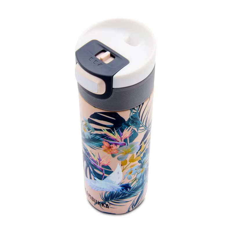 Kambukka - Etna保溫杯 (不銹鋼) 17oz (500ml) - 小麥色+天堂花