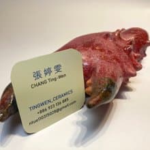 【肥美蟹螯】陶瓷名片架