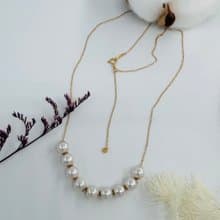 千姿百媚18k AKOYA珍珠項鍊