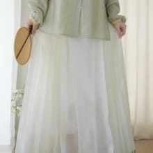 【明制漢服】拼色繡花馬面裙
