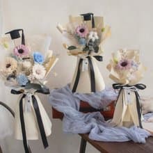 熱銷款 畢業花束 小清新畢業花束 擴香花束 共三種尺寸