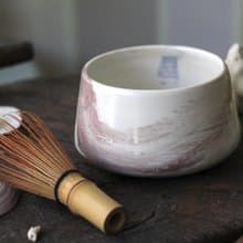 蹦跳的創意手拉坏陶碗/茶碗/抹茶碗
