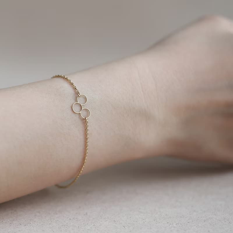 moorigin 圓葉尤加利手鍊 | 醫療鋼・抗過敏・可洗澡・不掉色