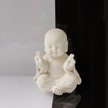 淨念吉祥小沙彌之一笑 - 居家裝飾, 辦公室小物 擴香石含