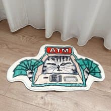貓貓ATM 長毛地毯 地墊