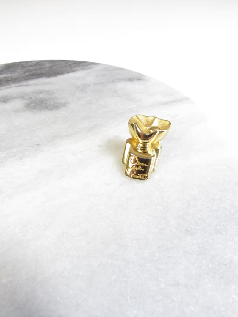 Vintage Oscar de la Renta Perfume Bottle Brooch