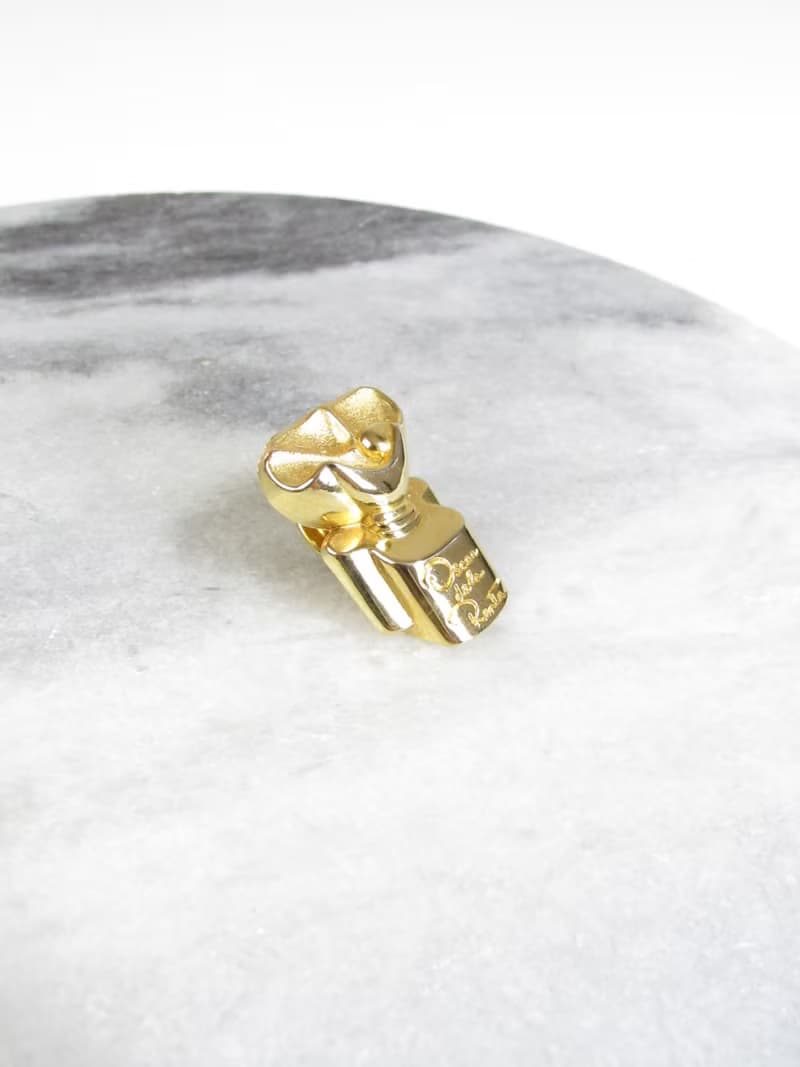 Vintage Oscar de la Renta Perfume Bottle Brooch