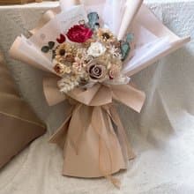 超美溫柔系永生花束