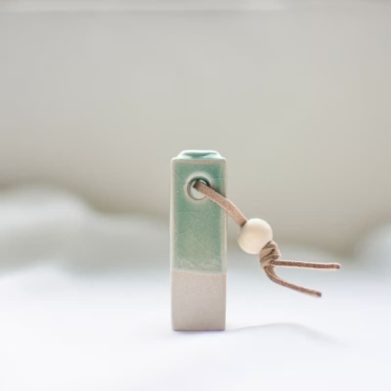 【地面上的行星】寶泥特調手工陶瓷印章 - 碧玉