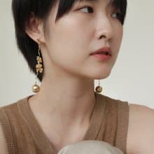 2020末十一聖誕 耳環 / 耳夾可 手工樹脂 飾品 浪漫