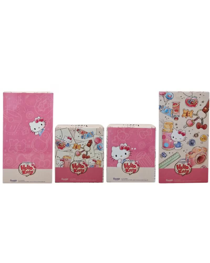 粉紅色Hello Kitty 0.5L升不銹鋼保溫飯壺附0.3L玻璃容器送帆布袋