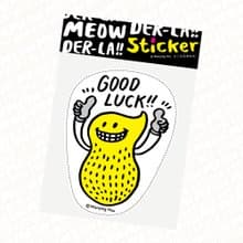 行李箱大貼紙 Good luck