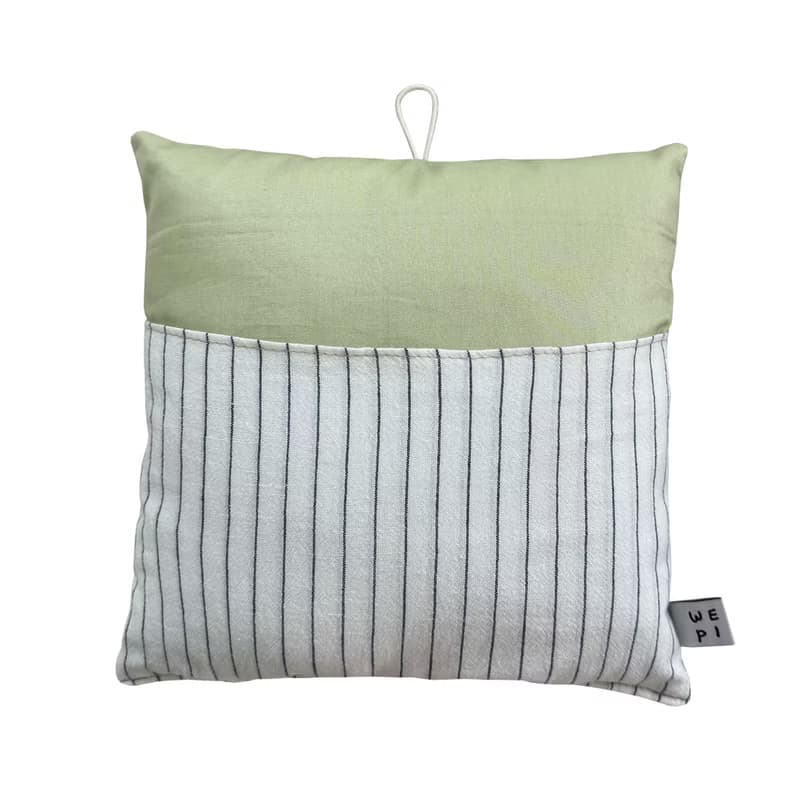 cushion memo holder - modern green