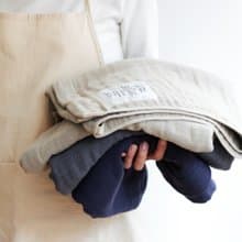 日本製 2.5-PLY GAUZE 100% 有機棉 M號 浴巾  by SHINTO TOWEL