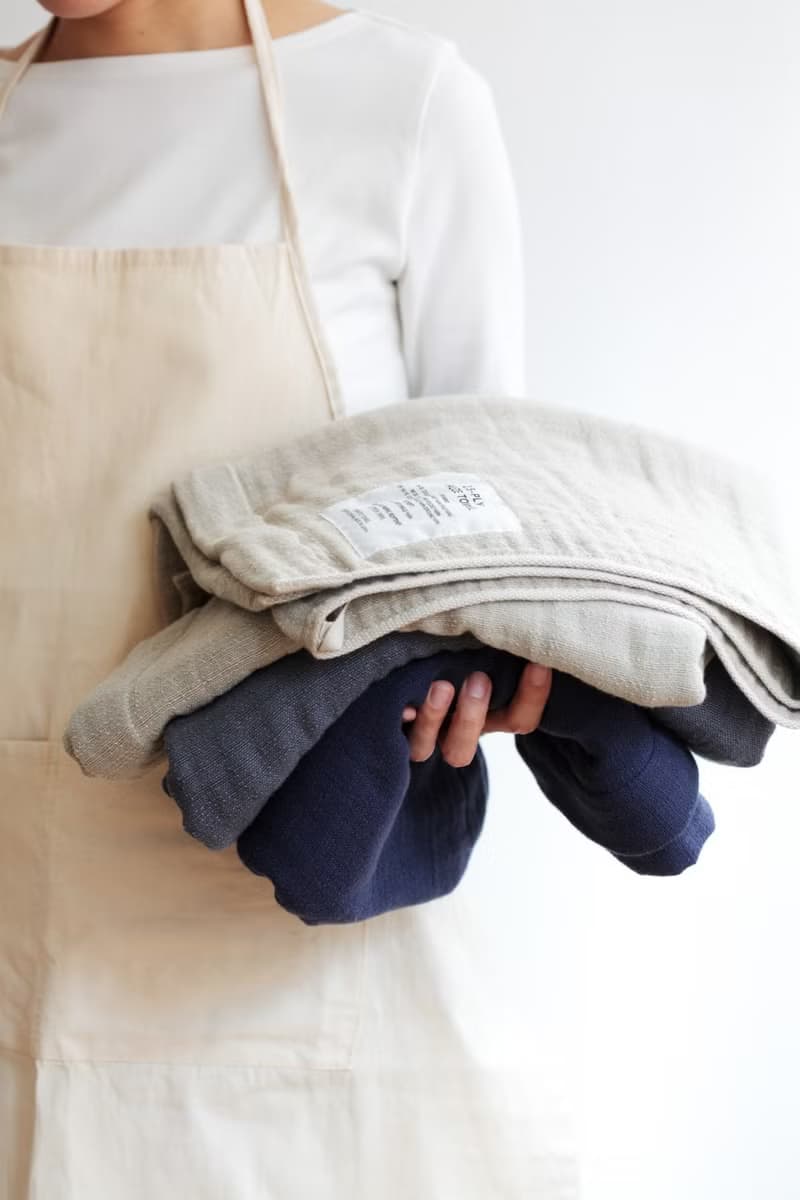日本製 2.5-PLY GAUZE 100% 有機棉 M號 浴巾  by SHINTO TOWEL