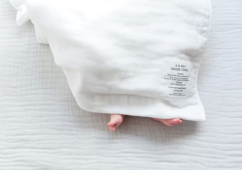 日本製 2.5-PLY GAUZE 100% 有機棉 M號 浴巾  by SHINTO TOWEL