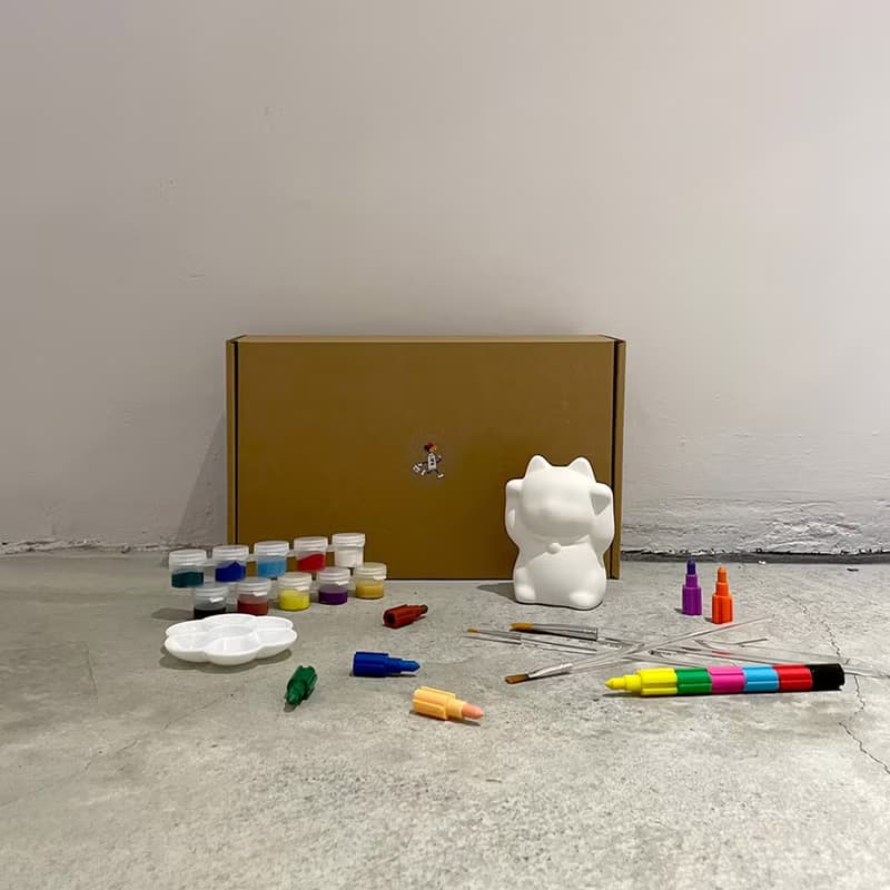 許願招財貓 DIY 材料包 親子DIY材料包 無經驗可