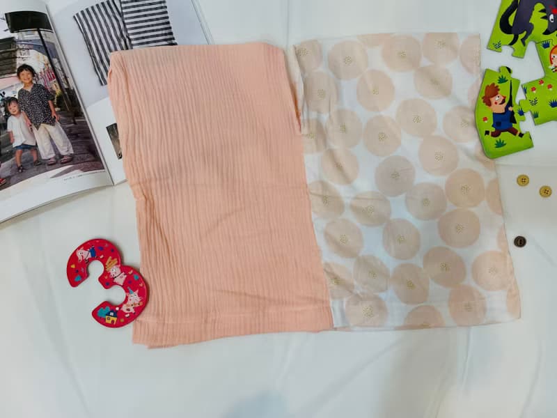 粉色紅豆麵包 童裝 浴衣 四方衣