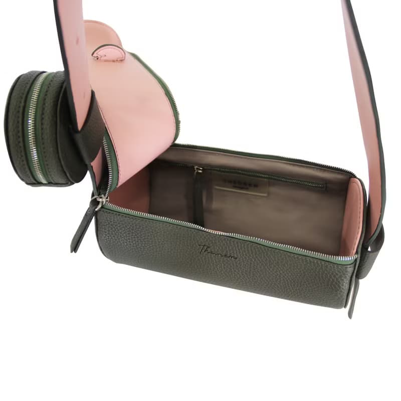 Drum Cylinder multi bag Boy & Girl cross body handbag or shoulder bag