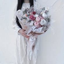 Flora Flower永生玫瑰花束-漫步庭園