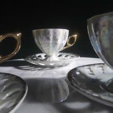 【老時光 OLD-TIME】早期歐美風格古典精美茶具組(一杯一盤為一組