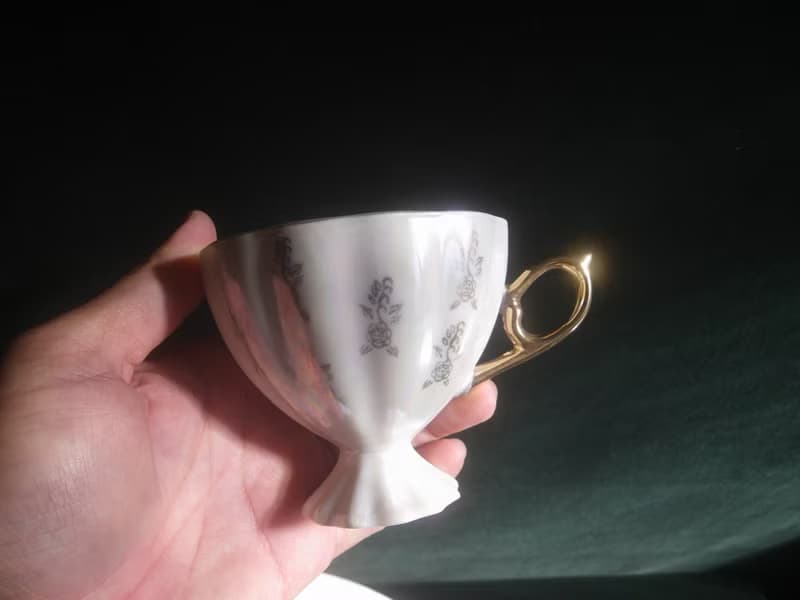 【老時光 OLD-TIME】早期歐美風格古典精美茶具組(一杯一盤為一組